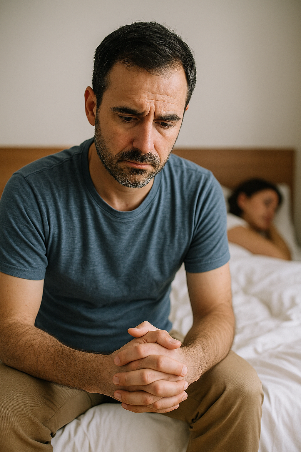 Psicólogo en Madrid especializado en disfunción eréctil, acompañando a hombres que enfrentan ansiedad sexual y dificultades en su vida íntima.